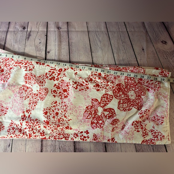 Old Navy Pink Red White Flower Cotton Cozy Cottagecore Lounge Pajama Pant XL - Picture 8 of 8